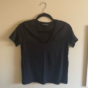 Zara V-neck Tshirt